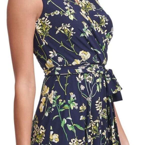 Tommy Hilfiger Navy Floral Dress - Picture 4 of 7